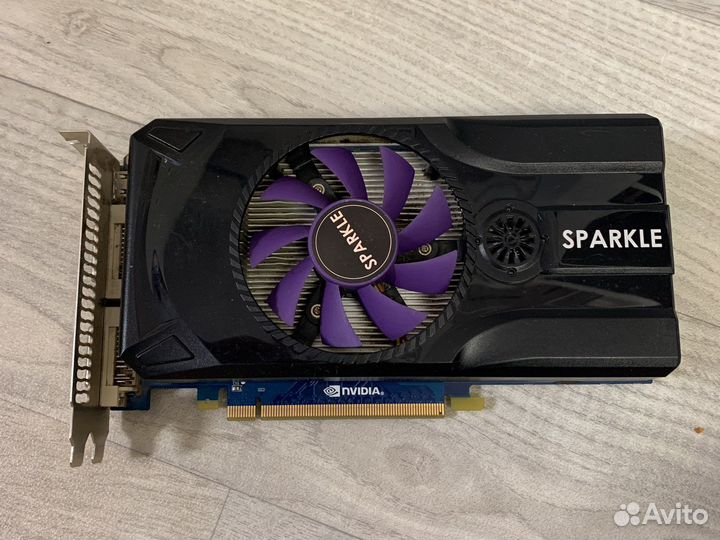 Видеокарта gtx460 1gb на запчасти