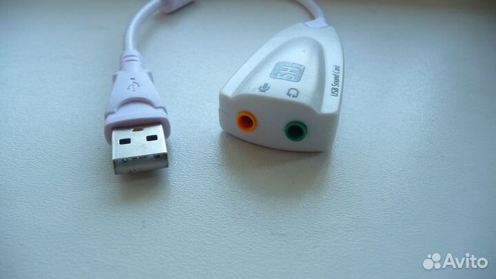 Usb аудио адаптер Внешняя Стереозвуковая Карта