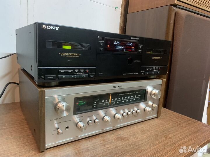 Дека кассетная Sony TC-WR990 (пульт )