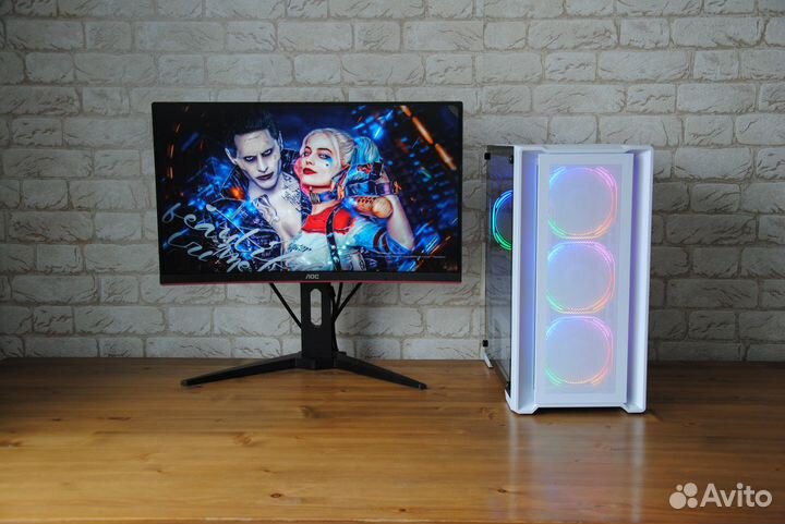 Игровой компьютер intel i3 9100f, GTX 1660S, 16gb