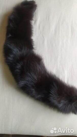 Меховой воротник песец
