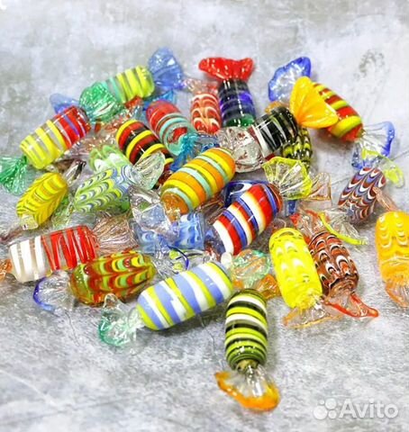 Стеклянные конфеты (муранское стекло )