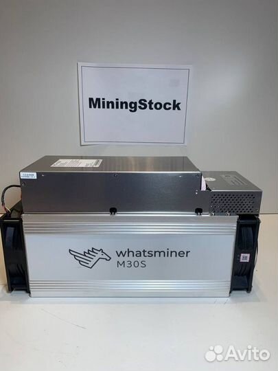 Asic Whatsminer m30s 94th первый скотч