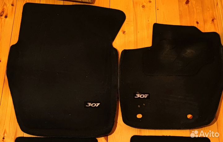 Коврики передние peugeot
