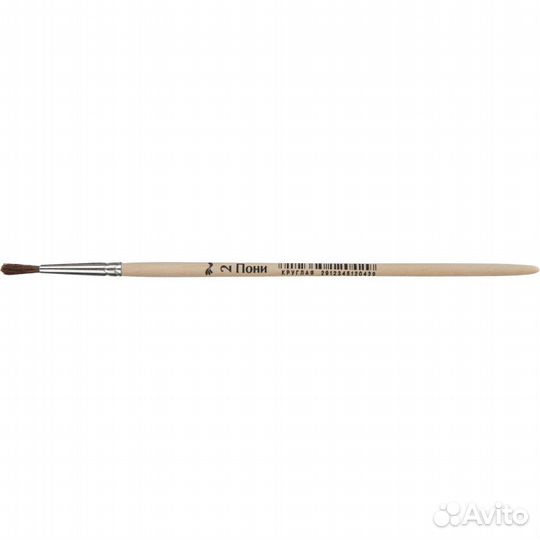 Кисти пони №2, №5, №8, уп. 6 штук