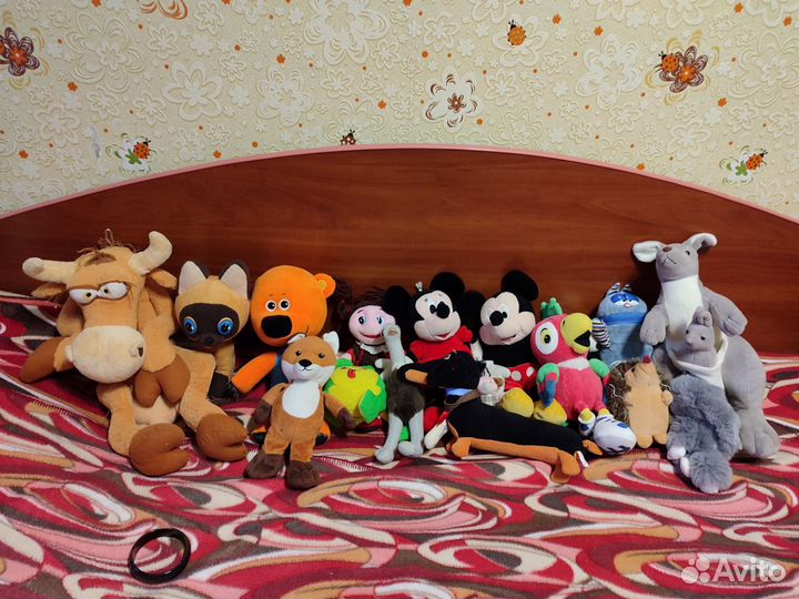 Мягкие игрушки пакетом