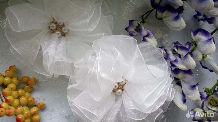 Резинки для волос ручной работы