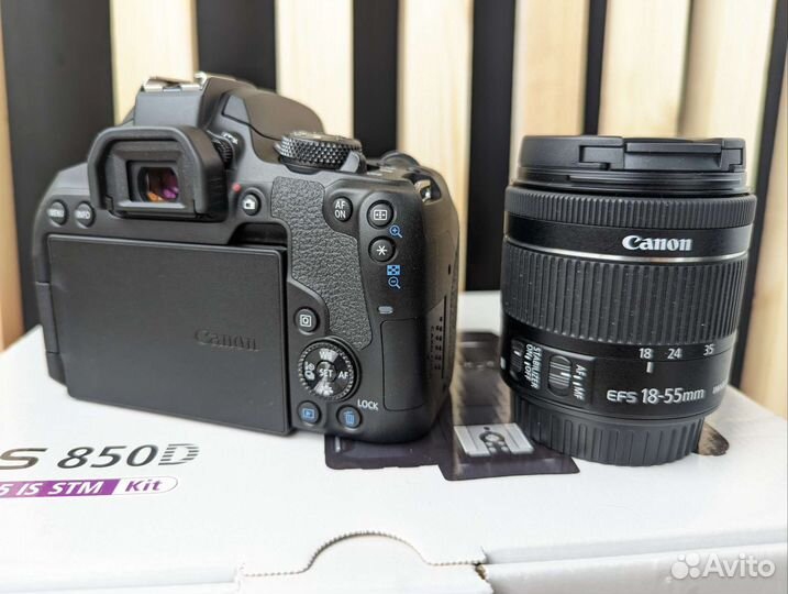 Новый Canon EOS 850D + 18-55 IS STM