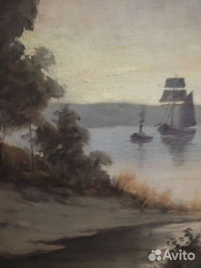 Картина маслом на холсте пейзаж