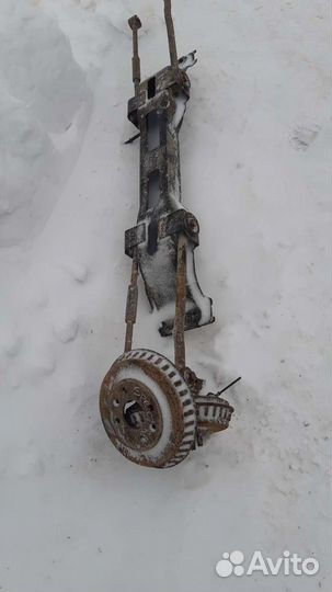 Задняя балка Kia spectra