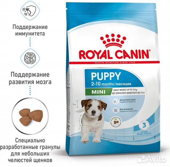 Сухой корм Royal Canin mini puppy 2кг