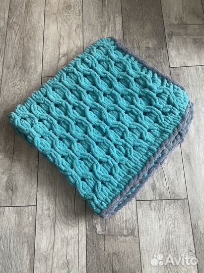 Пледик детский плюшевый ручной работы