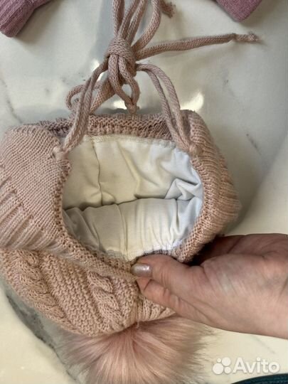 Зимняя шапка для девочки