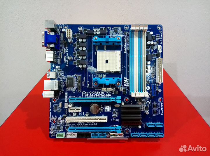 Материнская плата FM2 Gigabyte GA-F2A75M-D3H