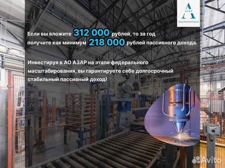 Инвестиции в бизнес под 70% годовых