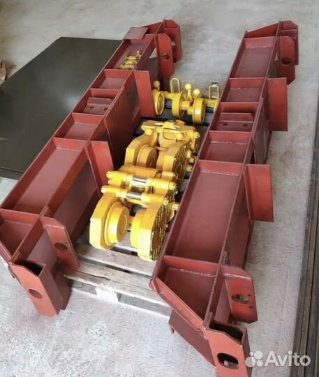 Тележки концевые для опорного кран-балка 2-3-5-10т.таль-тельфер