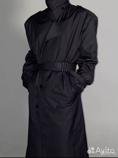 Тренчкот Rick owens Black TrenchCoat type