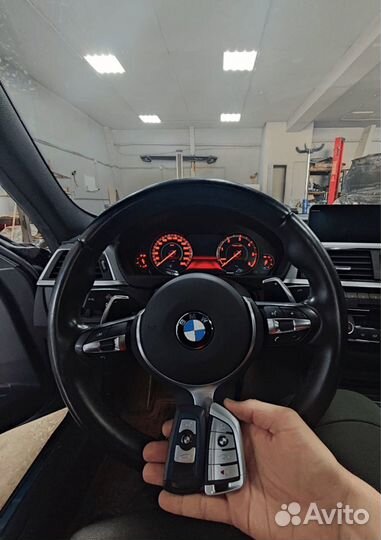 Автомобильный ключ BMW с программированием