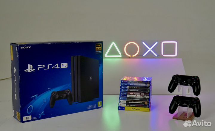 Sony Ps4 Pro 790 Игр / Trade In / Гарантия