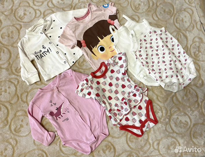 Одежда для девочки пакетом 68