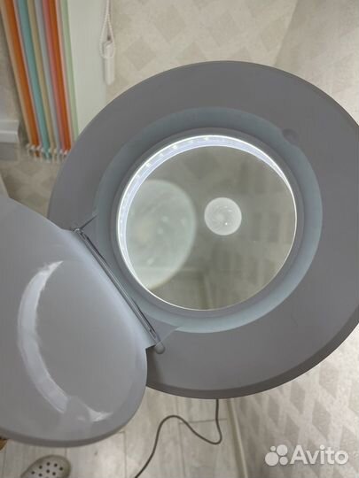 Кольцевая лампа лупа