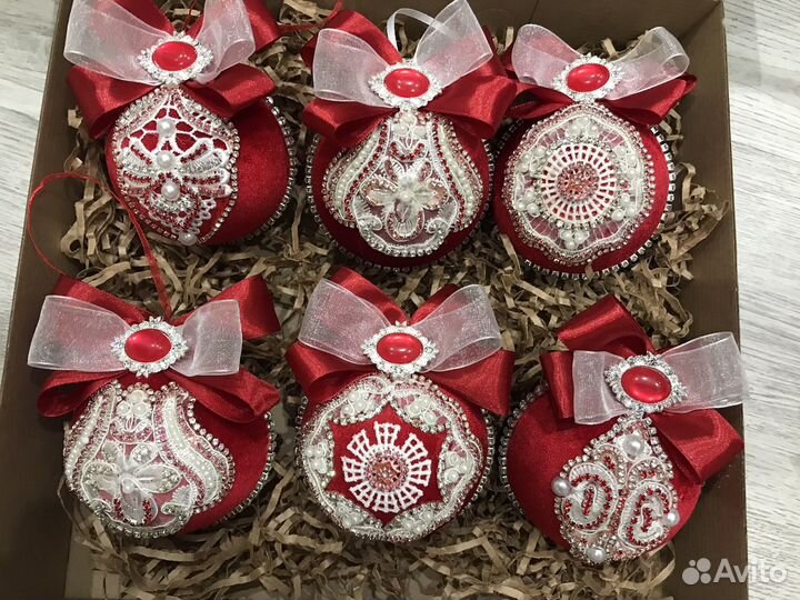 Новогодние игрушки ручной работы