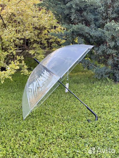 Зонт прозрачный