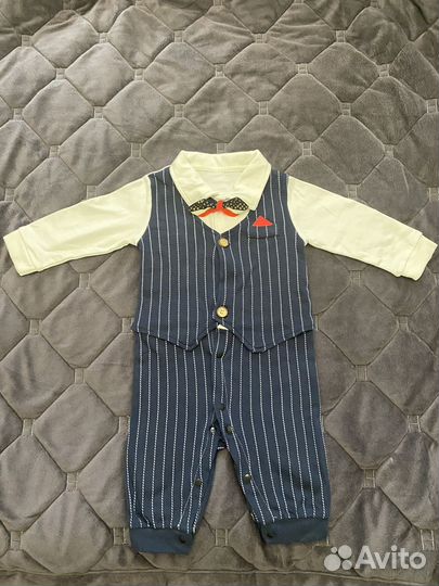 Костюм Комбинезон праздничный 62 для мальчика