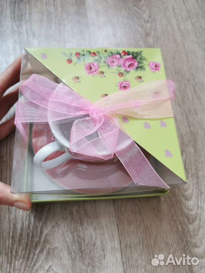 Чашка с блюдцем