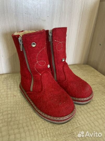 Валенки/ботинки зимние на девочку, 26 размер