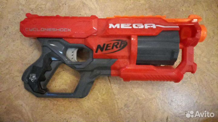 Бластер nerf mega циклон Нерф