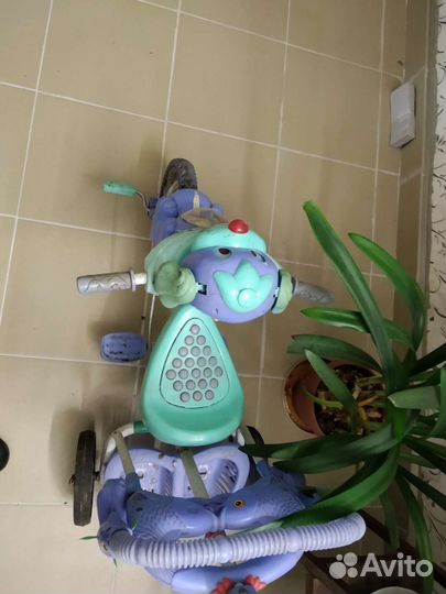 Детский трехколесный велосипед бу