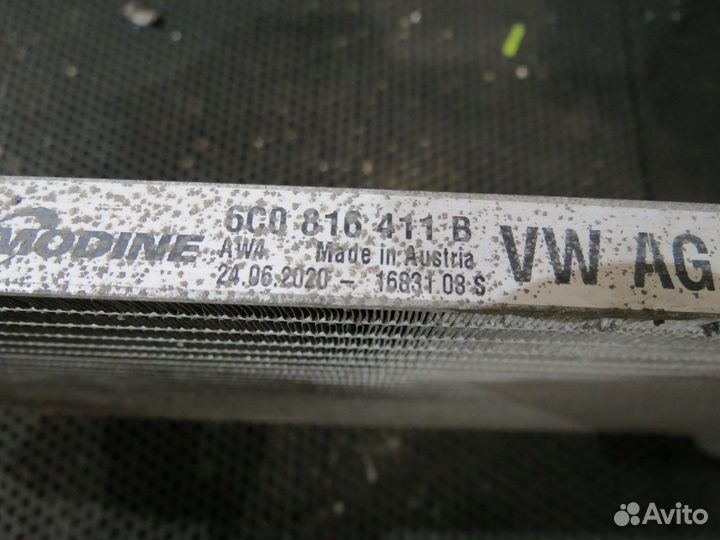 Радиатор кондиционера Skoda Rapid