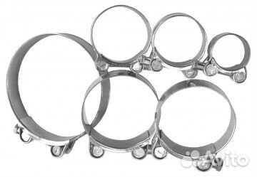 Силовой хомут 76-84 мм SS201