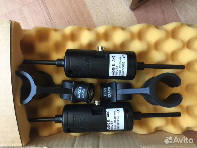 AKG RA300 Micro Mic Sennheiser KA100S Neutrik NAD