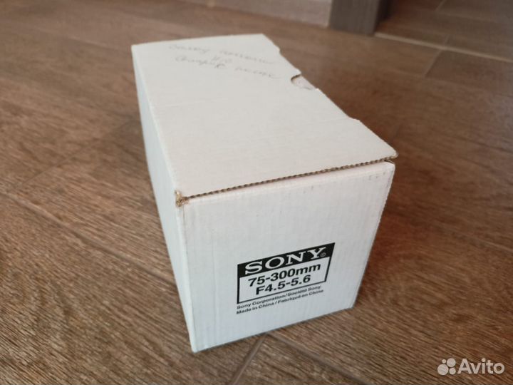 Объектив sony a 75/300