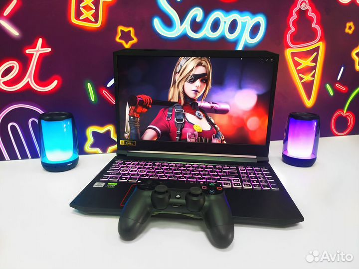 Игровой ноутбук Acer i5 i7 GeForce RTX / 16Gb