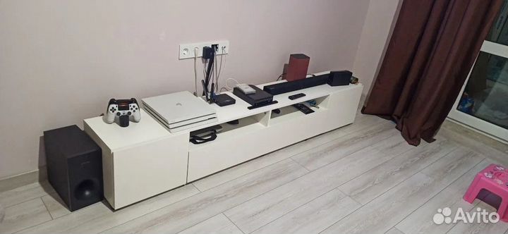 Тумба под тв белая Доставка бесплатная