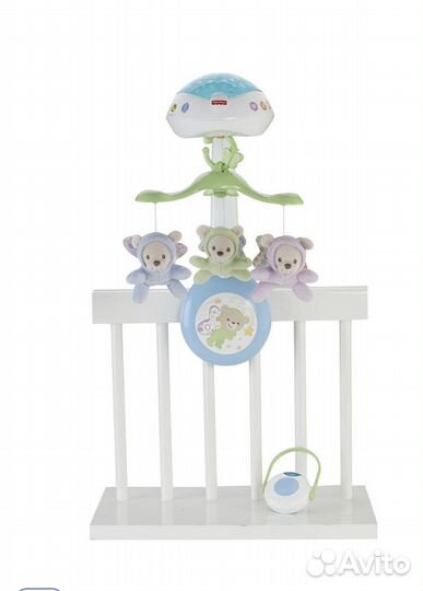 Музыкальный мобиль на кроватку fisher price