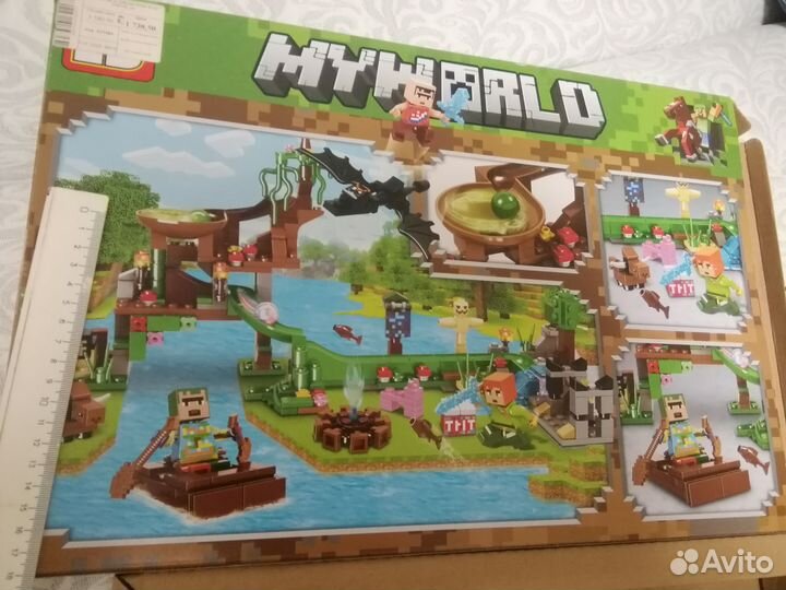 Конструктор lego майнкрафт 432детали