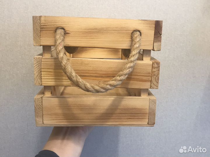Ящик декоративный деревянный