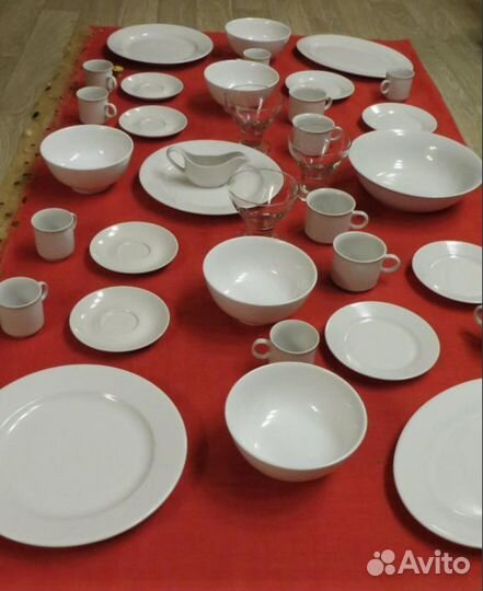 Посуда сервиз набор новый / рассмотрю обмен