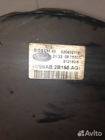 Усилитель тормозов вакуумный Ford Focus 1 1998-200