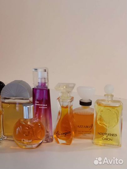 Винтажные миниатюры духи