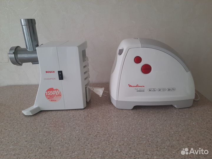 Мясорубка bosch и моторный блок moulinex