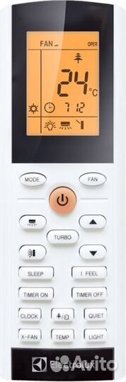 Настенный внутренний блок мульти сплит системы Electrolux eacs/I-09 HP FMI/N8 ERP