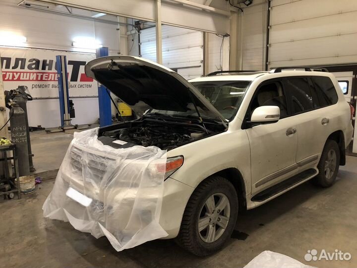 Удаление Егр на Toyota Land cruiser