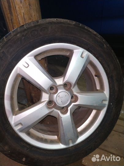 Литые диски r17 на toyota rav4 бу