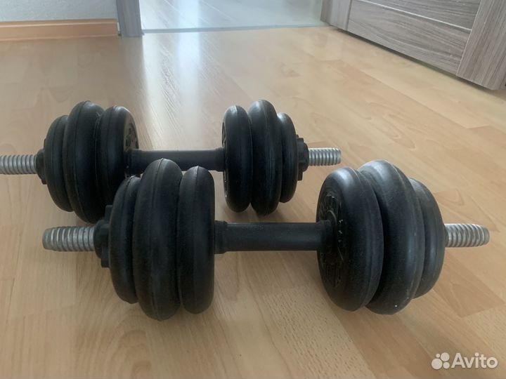 Гантели разборные
