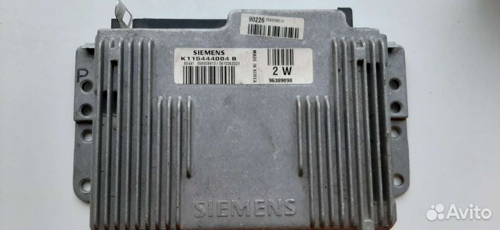 Блок управления двигателем Daewoo Matiz 2006 (9638